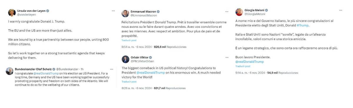 $!Vista de las reacciones al triunfo de Donald Trump como presidente de Estados Unidos.