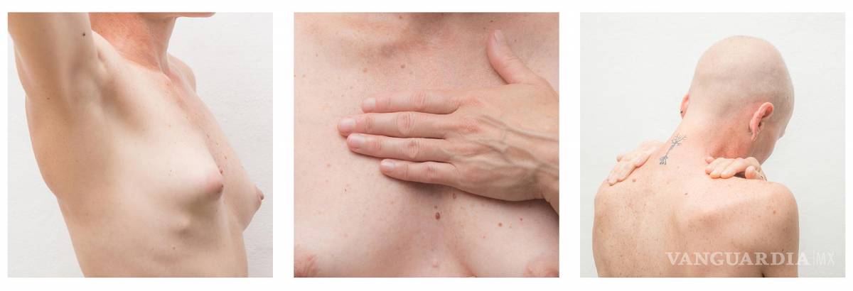 $!Obra de Ana Grúdine sobre el cáncer de mama.