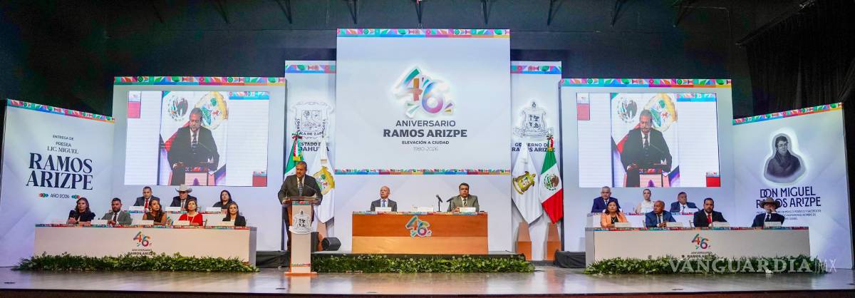 $!Stellantis fue reconocida por su contribución al desarrollo industrial y económico de Ramos Arizpe, uno de los principales polos manufactureros del norte del país.