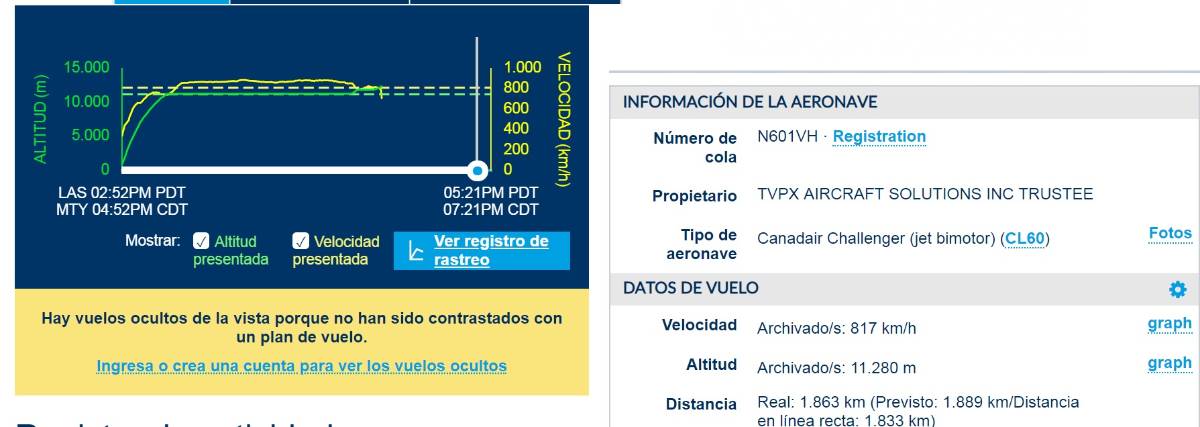 $!Lo que se sabe del avión localizado en Coahuila y que venía de Las Vegas