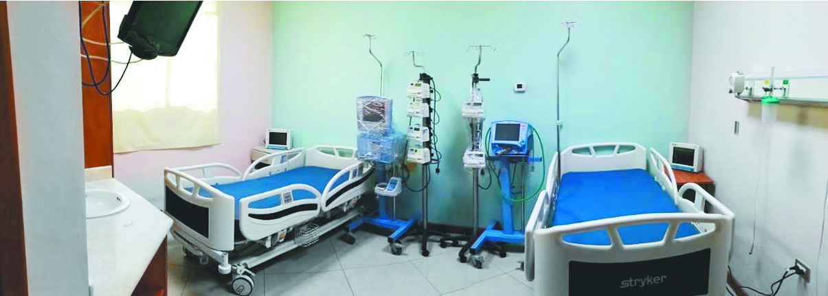 $!Área VIP de Hospital General de Saltillo será un pabellón respiratorio