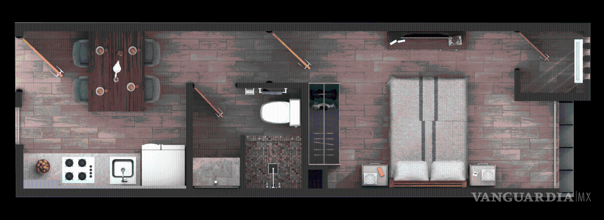 $!Departamento ofertado por Fraterna en Semillero Madero con 29 metros cuadrados.