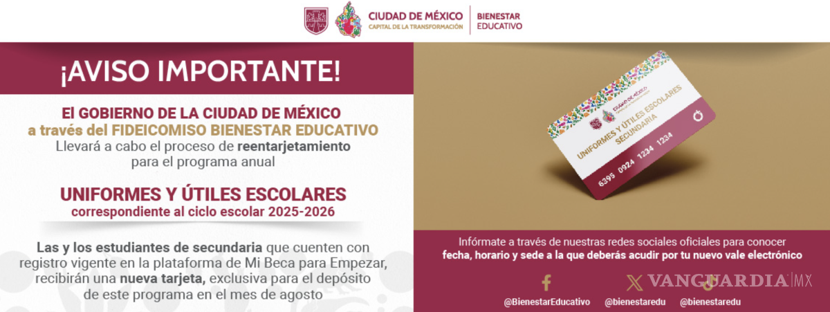 $!Uno de los programas más conocidos es “Mi Beca para Empezar”, implementado por el Gobierno de la Ciudad de México.