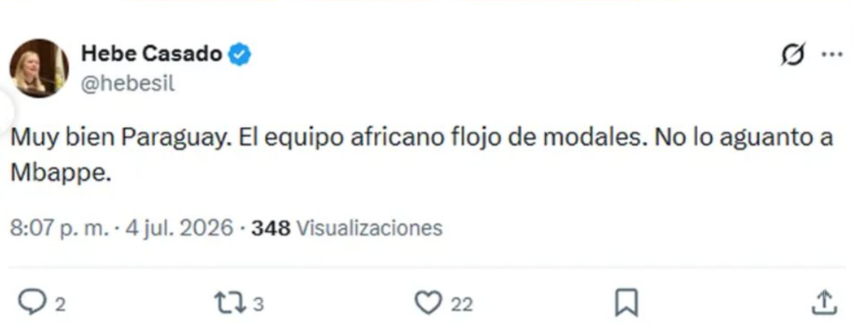 $!Francia declara persona non grata a vicegobernadora argentina por comentario sobre Mbappé y la selección de fútbol