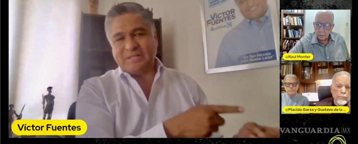 $!En la imagen el senador Víctor Fuentes.