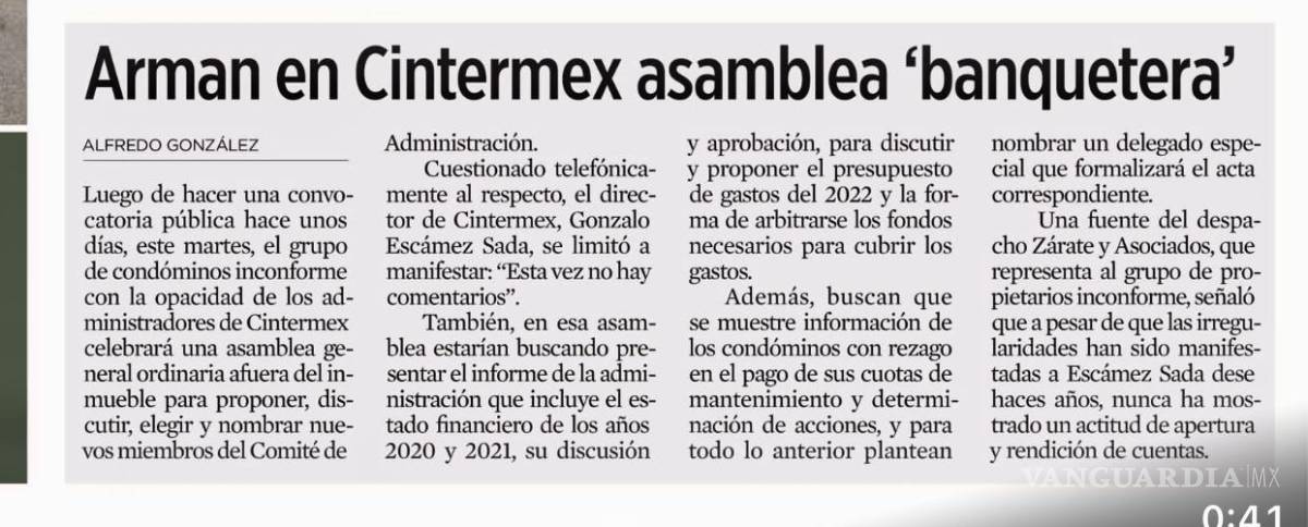 $!Cintermex. CRESTOMATIA 1.