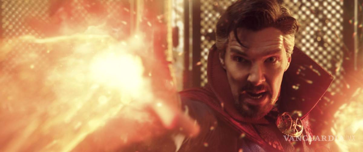 $!Benedict Cumberbatch en el papel de Dr. Stephen Strange en una escena de Doctor Strange in the Multiverse of Madness.