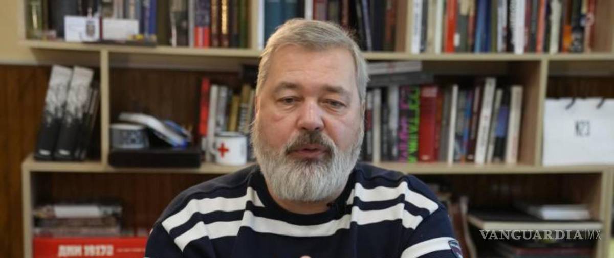 $!El editor de Novaya Gazeta, Dmitry Muratov en el periódico Novaya Gazeta. AP/Alexander Zemlianichenko