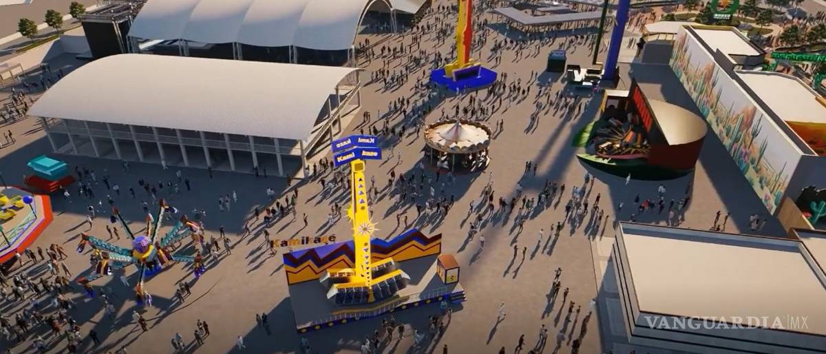 $!La Villa del Desierto se convertirá en una zona de diversión abierta, con los juegos mecánicos más atractivos del recinto y áreas destinadas al comercio y el entretenimiento familiar.