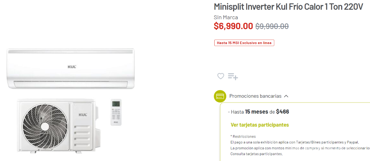 $!Soriana adelanta su ‘Julio Regalado’; estos son los aires acondicionados en descuento