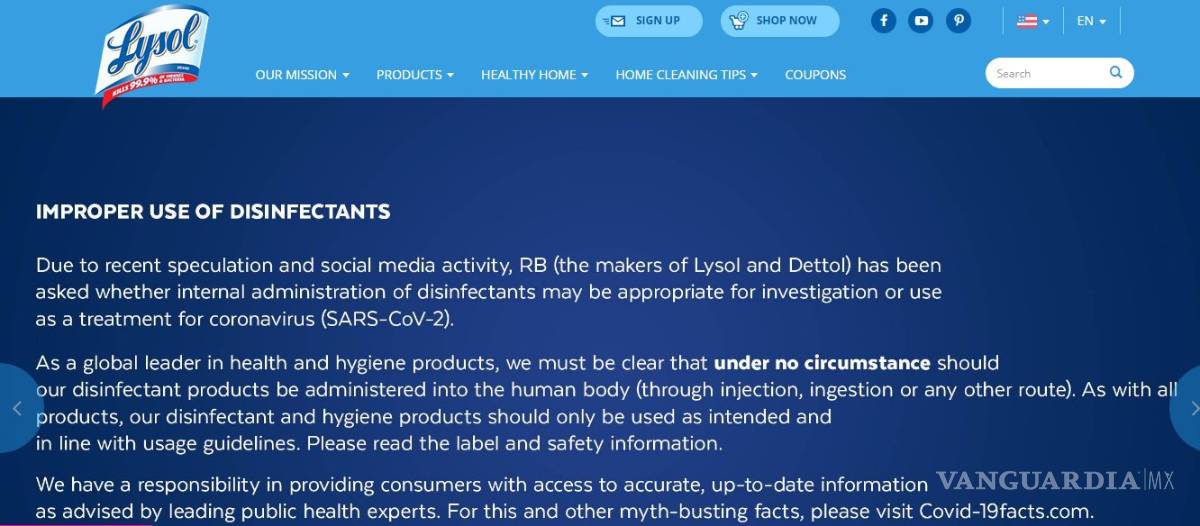 $!NY registra aumento de lesiones con desinfectantes tras dichos de Trump