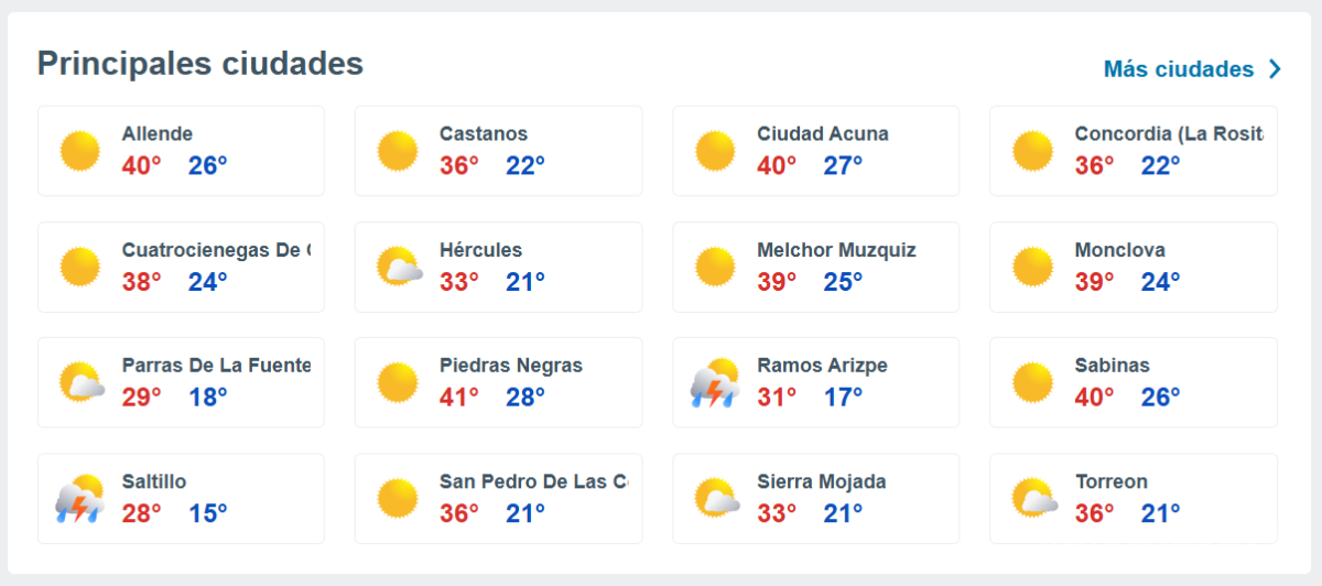 $!¿Cuál será el clima en Saltillo el fin de semana? Pronóstico del viernes, sábado y domingo