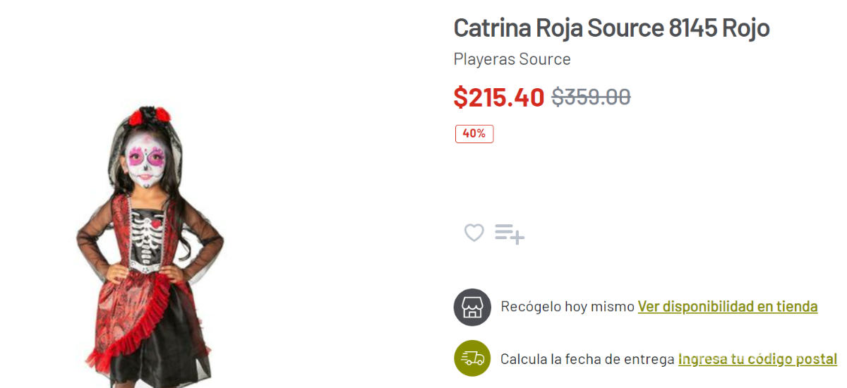 $!¡Todo para Halloween en Soriana! Disfraces, decoraciones y accesorios de Halloween al 40% de descuento