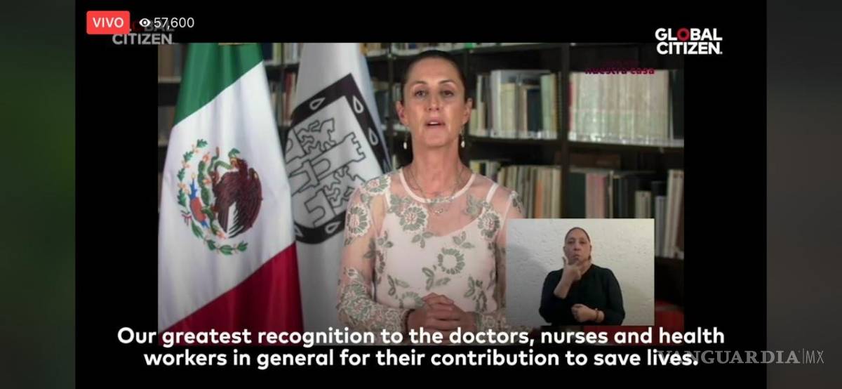 $!Así fue como ‘One World: Together at Home’ reconoció el trabajo del sector salud en México