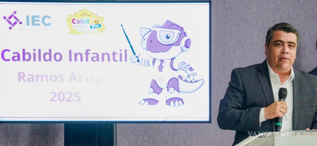 $!Óscar Rodríguez, presidente del IEC, destacó la importancia de promover la democracia desde la niñez.