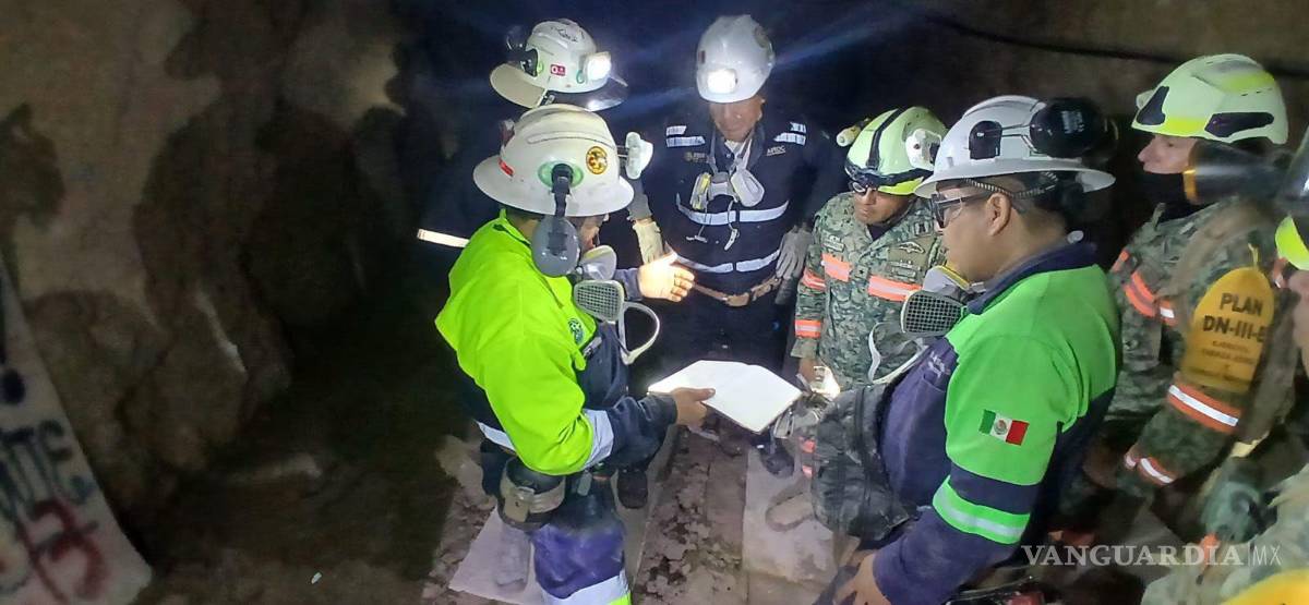 $!Continúa búsqueda del último minero atrapado en derrumbe de la mina Santa Fe, en Sinaloa, a casi 30 días