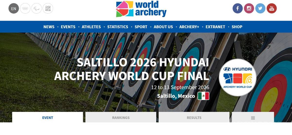 $!La información preliminar del torneo ya aparece en la página oficial de World Archery.
