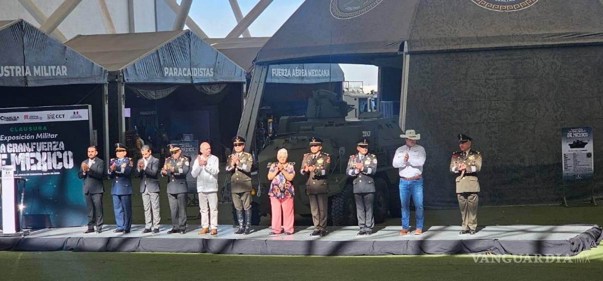 $!En la ceremonia de clausura estuvieron presentes representantes de los tres órdenes de gobierno, así como mandos militares y de seguridad federal.