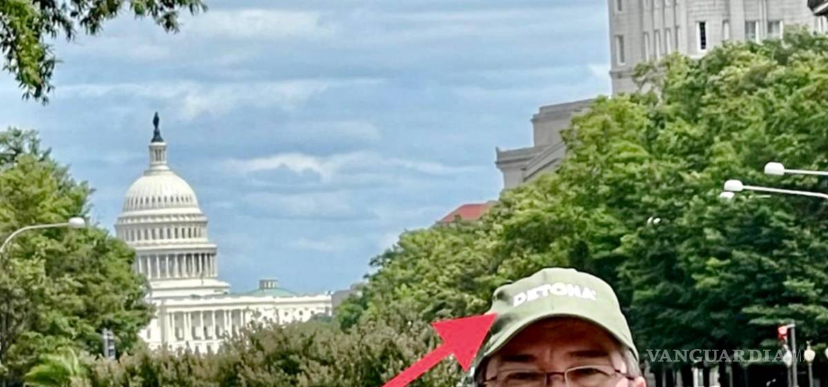 $!Plácido Garza reportando desde Washington, DC..