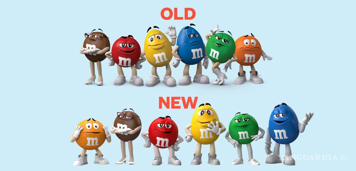$!Entre los cambios más notables, el M&amp;M verde dejó atrás sus sexys botas, mientras que los demás personajes sufrieron un rediseño en sus looks.