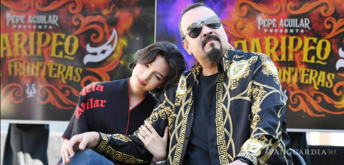 $!Ángela es la hija menor de Pepe Aguilar y la más conocida como cantante.