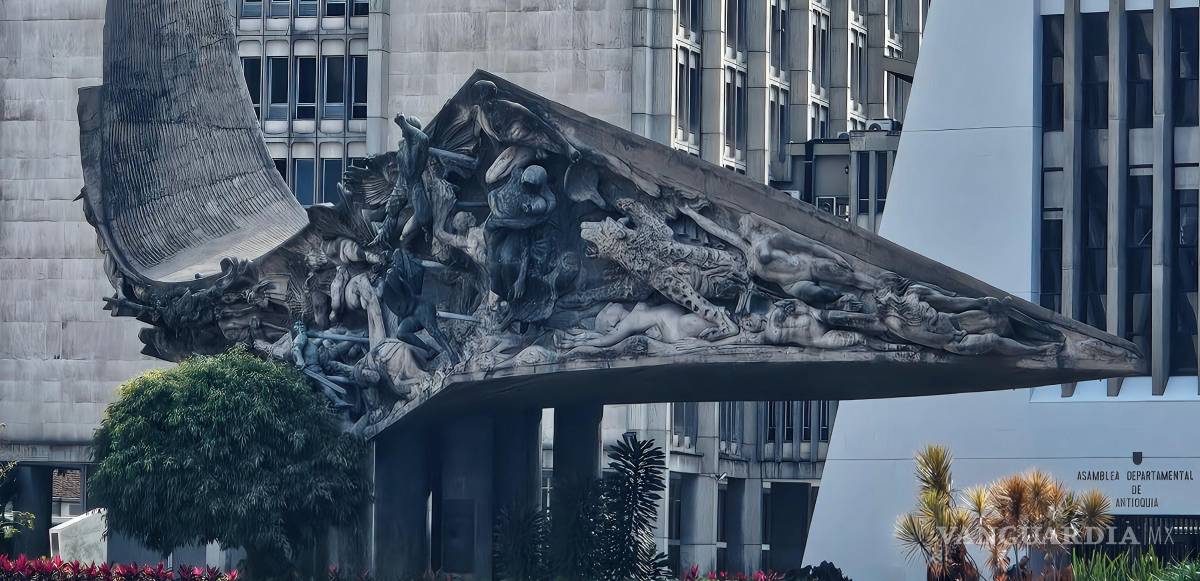 $!“Monumento a la Raza”, de Rodrigo Arenas Betancourt.
