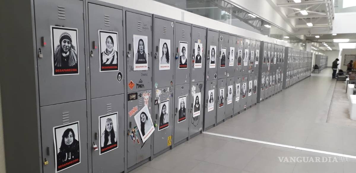 $!¿Que pasaría si las mujeres no estuviéramos?: Inauguran exposición en casilleros de Escuela de Artes de la UAdeC