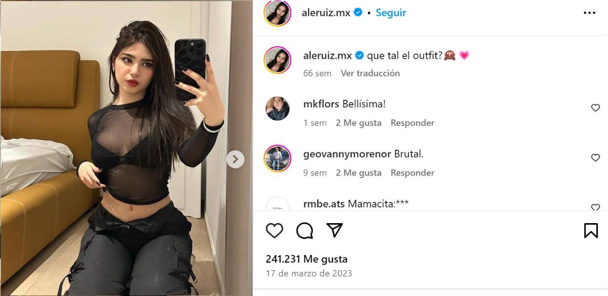 $!Ella es Alexia Ruiz, la hermana de la modelo de OnlyFans Karely Ruiz a quien criticaron por exponerla al ser menor de edad