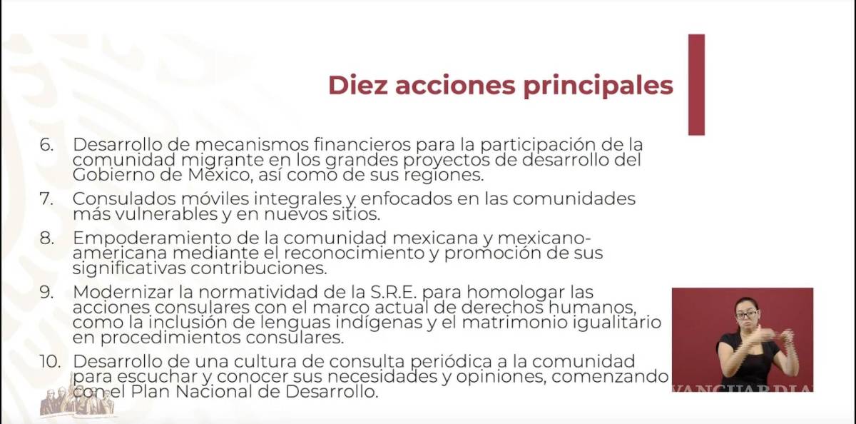$!Iniciará plan de apoyo a migrantes con inversión de 3 mil 295 mdp: Marcelo Ebrad