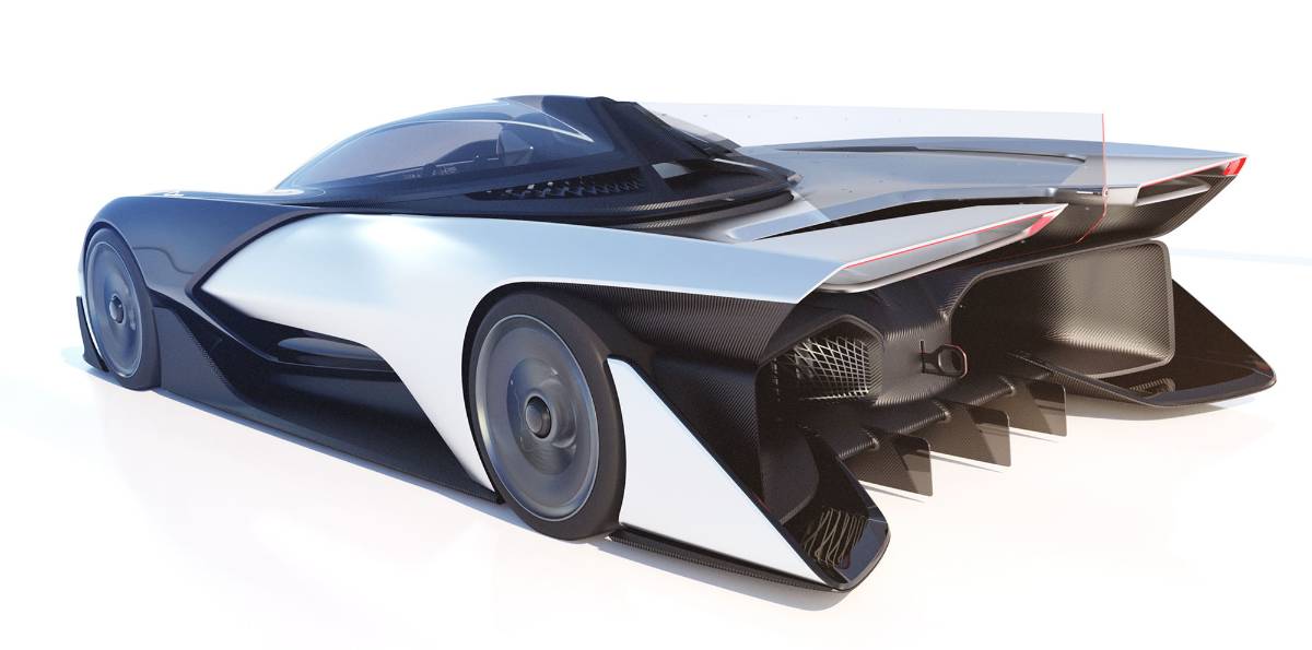 $!FFZero1 Concept, auto eléctrico que llega de 0 a 100 en menos de tres segundos