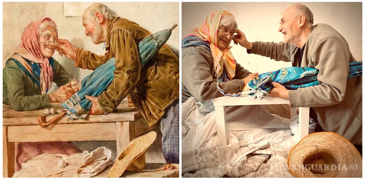 $!Coronavirus: Rusos recrean obras de arte en sus casas durante su cuarentena por el COVID-19