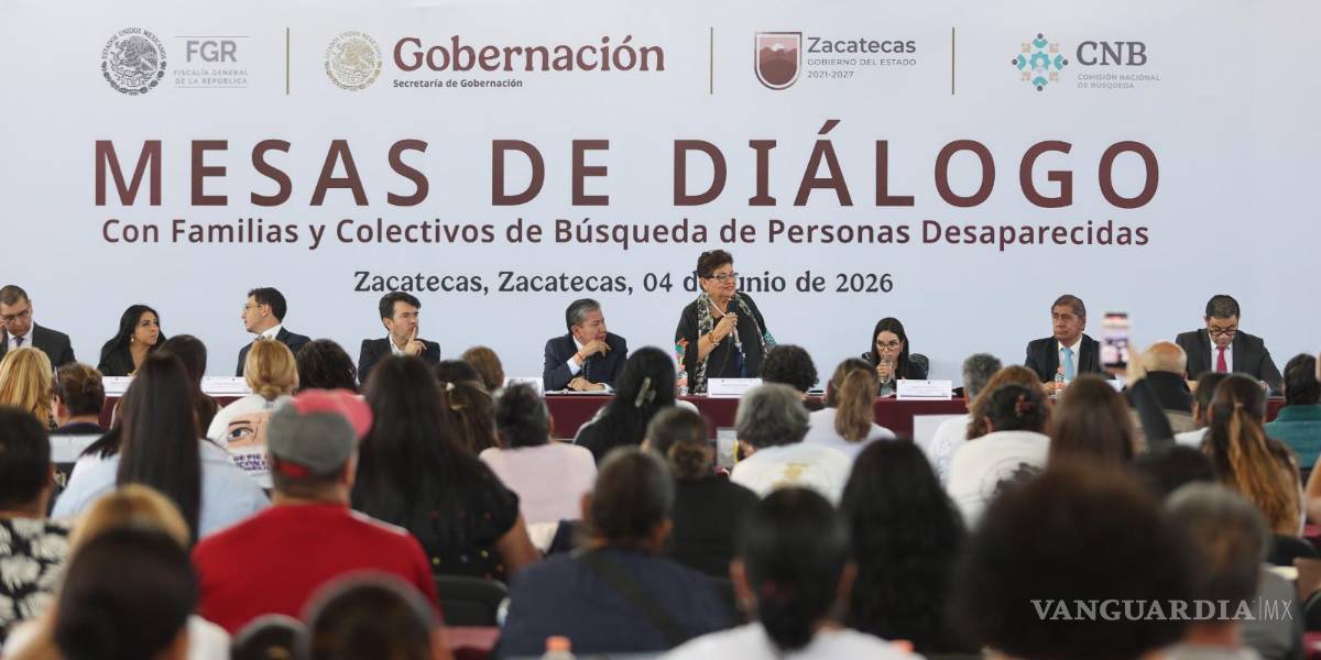 $!Ernestina Godoy se reúne con colectivos y familiares de personas desaparecidas en Zacatecas