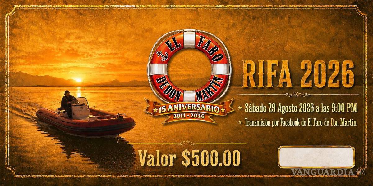 $!El Faro de Don Martín mantiene abierta la venta de boletos para su rifa anual 2026.