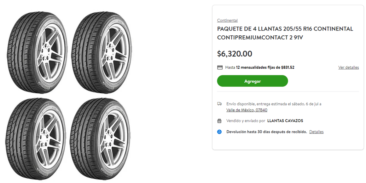 $!Goodyear, Continental, Yokohama... Estas son las mejores promociones de llantas que tiene Bodega Aurrera durante ‘El Gran Remate’