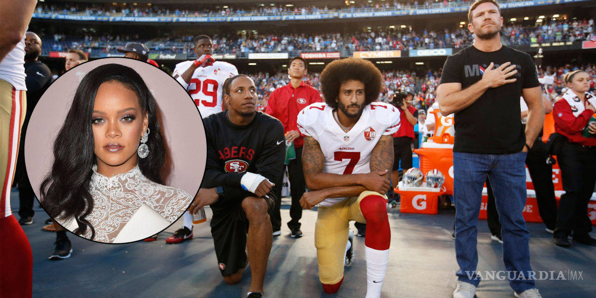 $!Rihanna revela que rechazó el Super Bowl por solidaridad con Colin Kaepernick