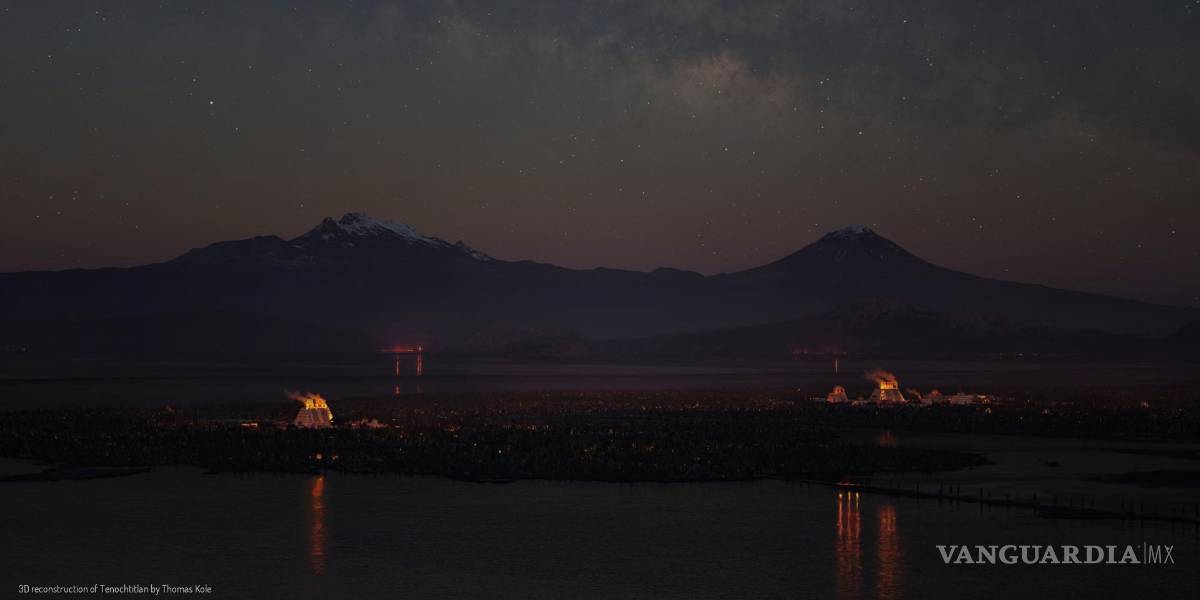 $!En el sitio web también se puede apreciar la ceremonia del Fuego Nuevo visto desde el cerro de la Estrella.