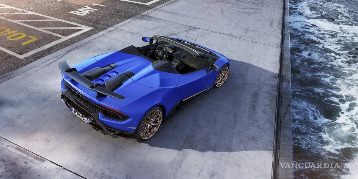 $!Lamborghini Huracan Performante Spyder, impresionante convertible de 640 caballos