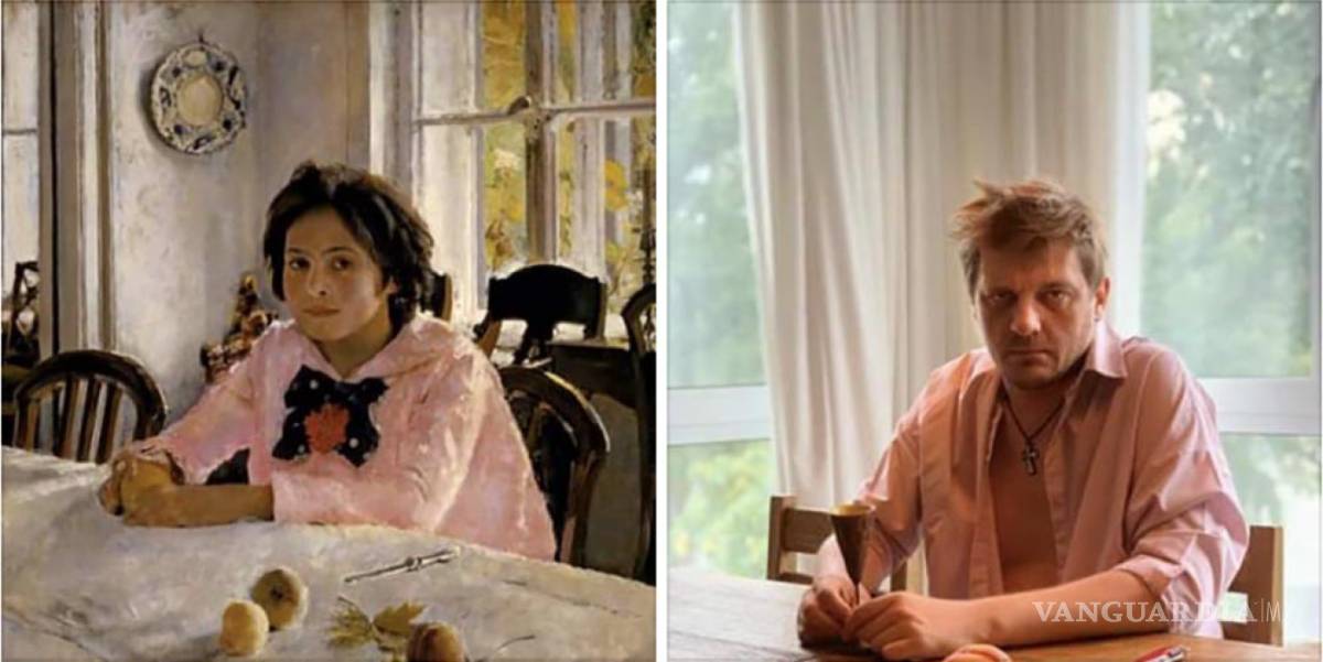 $!Coronavirus: Rusos recrean obras de arte en sus casas durante su cuarentena por el COVID-19