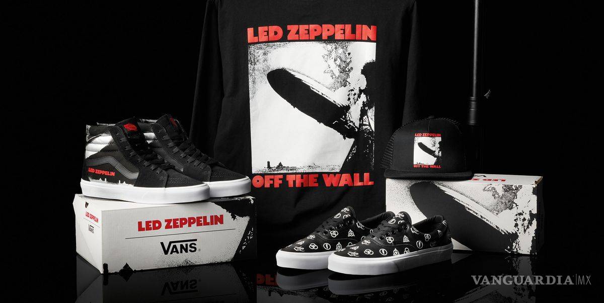 $!Led Zeppelin celebra 50 años con Vans