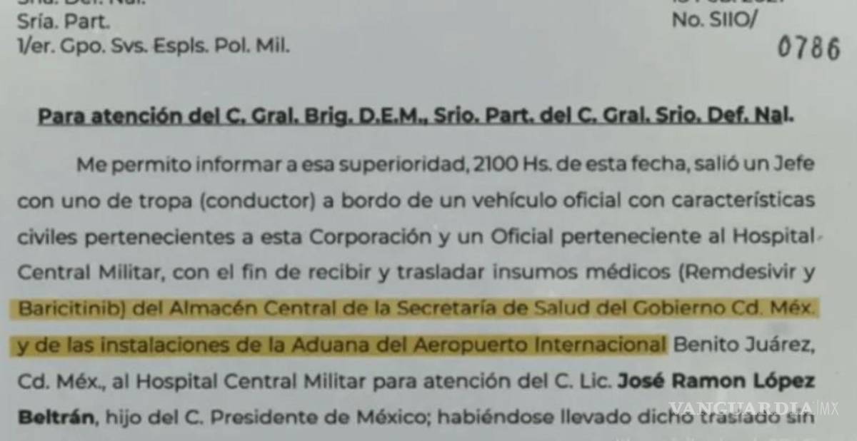 $!Recibió hijo de AMLO atención privilegiada durante pandemia