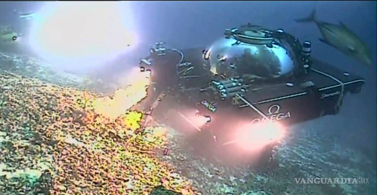 $!Misión Nekton transmite la primeras imágenes en vivo desde un sumergible biplaza a una profundidad de 60 metros