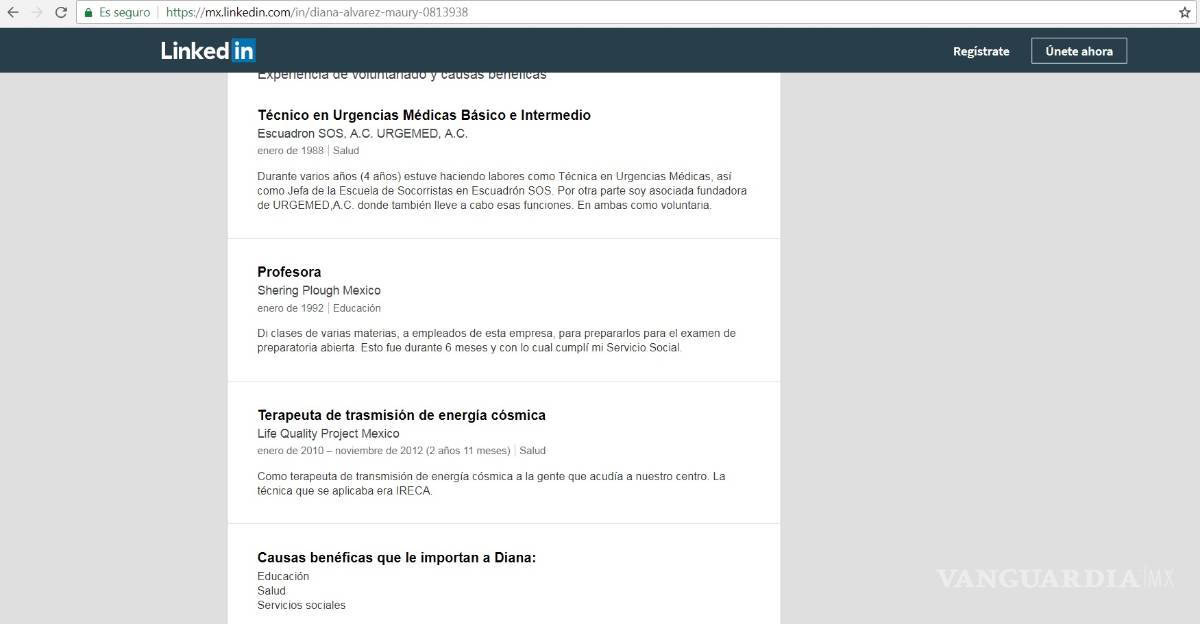 $!Es una terapeuta en 'trasmisión de energía cósmica' la sustituta de Tatiana Clouthier