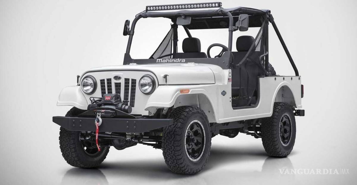 $!Mahindra no podrá seguir vendiendo el Roxor en EU, 'gemelo' del Jeep CJ