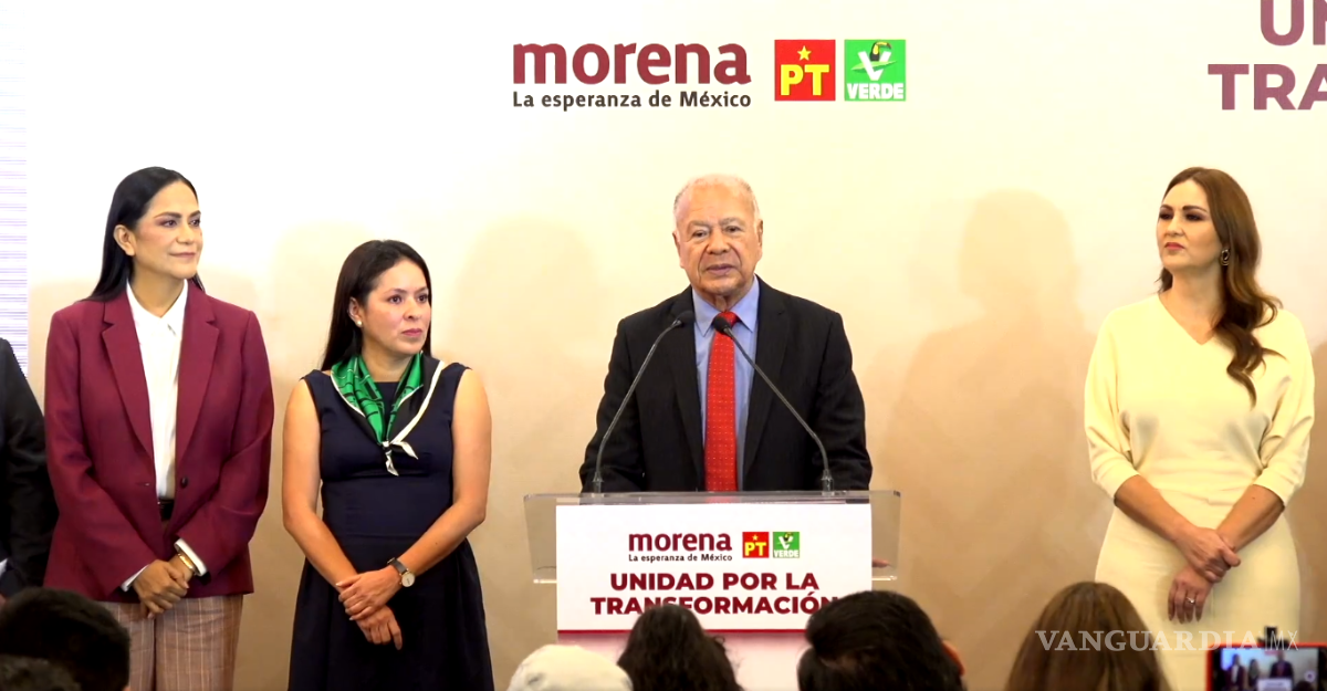 $!Morena, PT y PVEM definen reglas para elegir aspirantes rumbo a elecciones de 2027