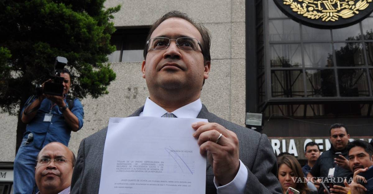 $!Suman seis denuncias por desvío de recursos de Javier Duarte