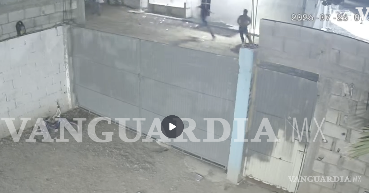 Captan en video huida armada de ‘El Yeti’, presunto feminicida de Nora, en Torreón