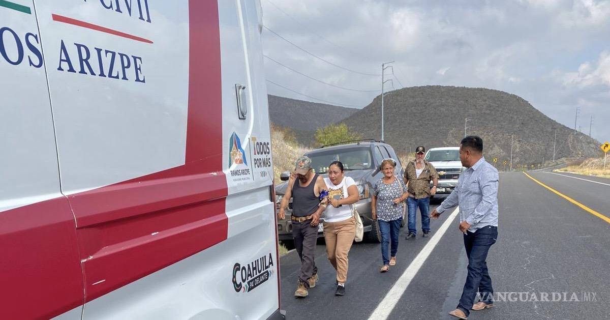 Muerde serpiente de cascabel a un hombre en el Ejido Paredón, en Ramos Arizpe
