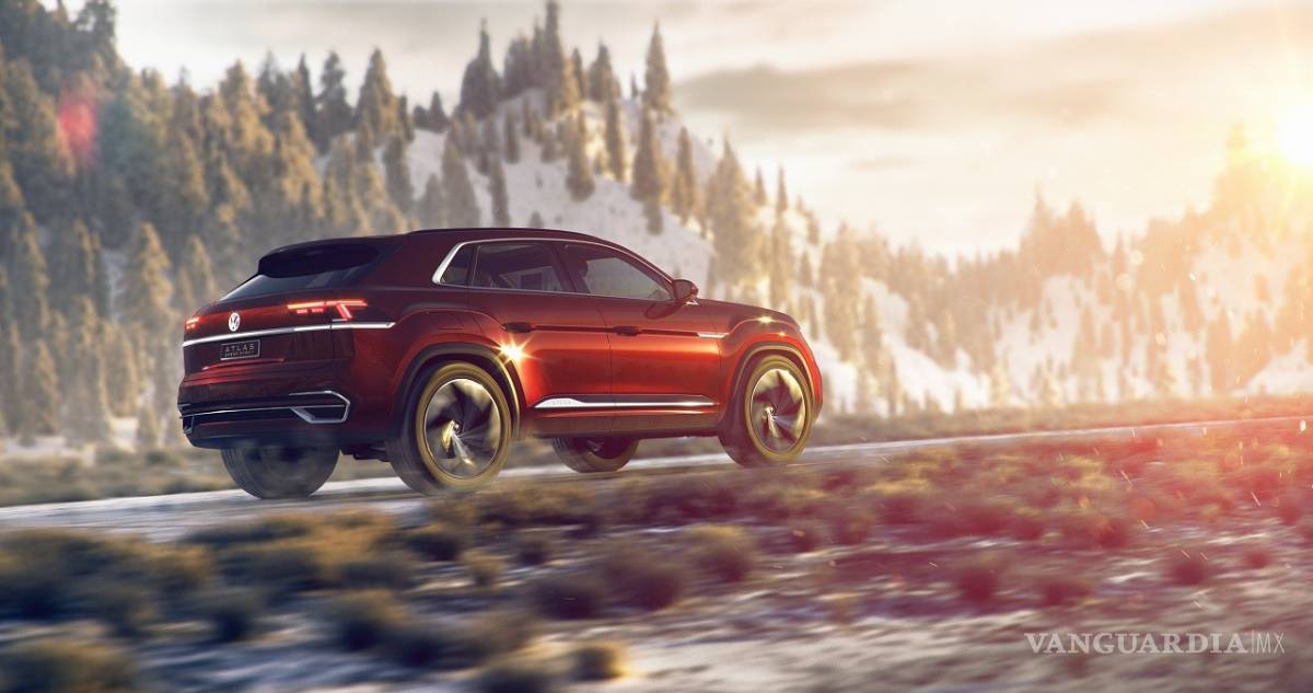 $!Volkswagen presentó en Nueva York el todocaminos híbrido Atlas Cross Sport