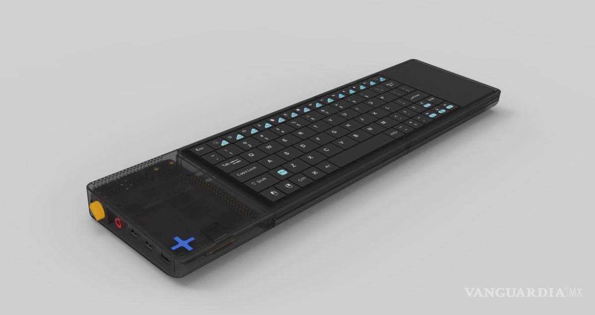 $!Así se ve el AbacusBasic. Promete ser una computadora donde se pueden editar textos, gráficos y ver videos. Para usarla, basta conectarla a alguna pantalla.