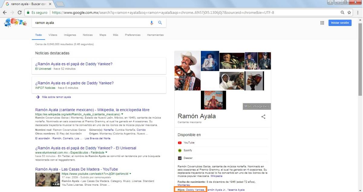 $!¿Ramón Ayala es papá de Daddy Yankee?